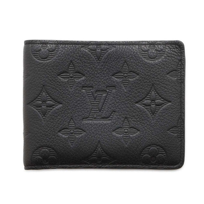 Louis Vuitton  經典Multiple系列 男用錢包短夾-黑色(M62901)